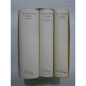 I.L. CARAGIALE - OPERE (3 Volume) - Academia Romana (Editia Academiei)